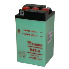 BATTERIER 6V, YUASA bild 8