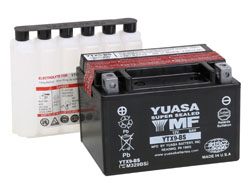 BATTERIER 12V UNDERHÅLLSFRITT, YUASA bild 3