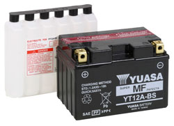 BATTERIER 12V UNDERHÅLLSFRITT, YUASA bild 13