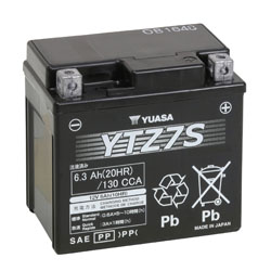 BATTERIER 12V UNDERHÅLLSFRITT, YUASA bild 16