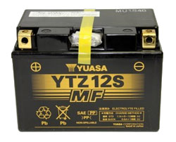 BATTERIER 12V UNDERHÅLLSFRITT, YUASA bild 18