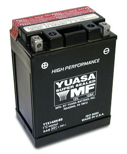 BATTERIER 12V UNDERHÅLLSFRITT, YUASA bild 24