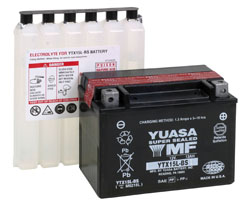 BATTERIER 12V UNDERHÅLLSFRITT, YUASA bild 25
